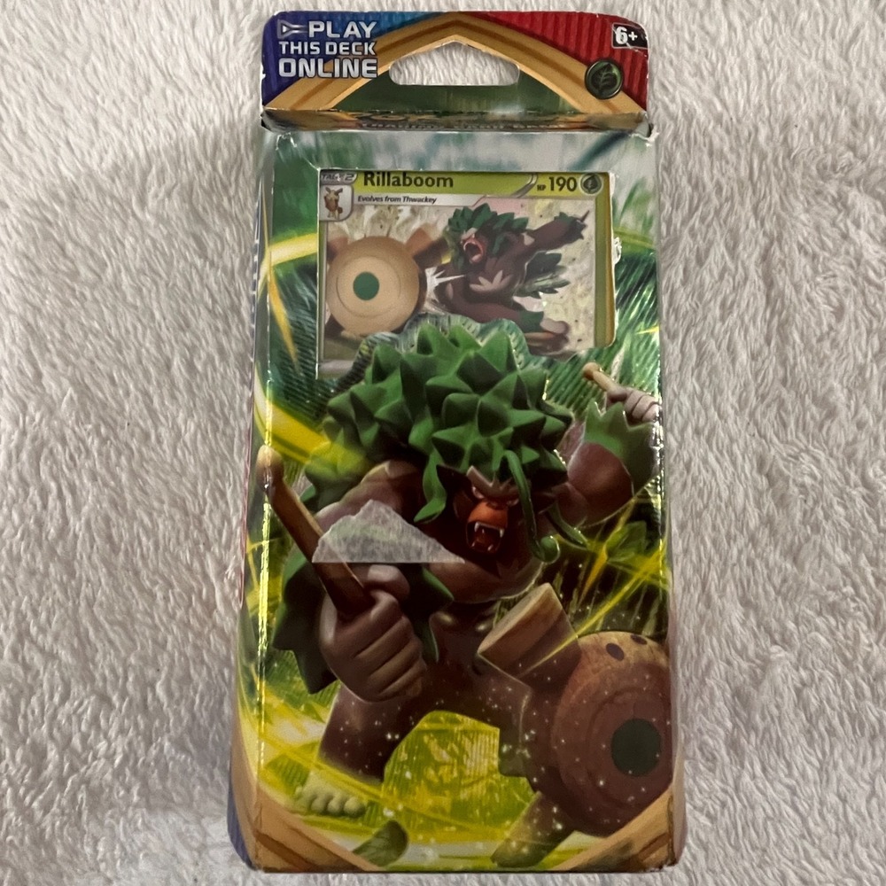 Pokemon TCG: Sword & Shield Base Set Rillaboom Theme Deck NEW/SEALED